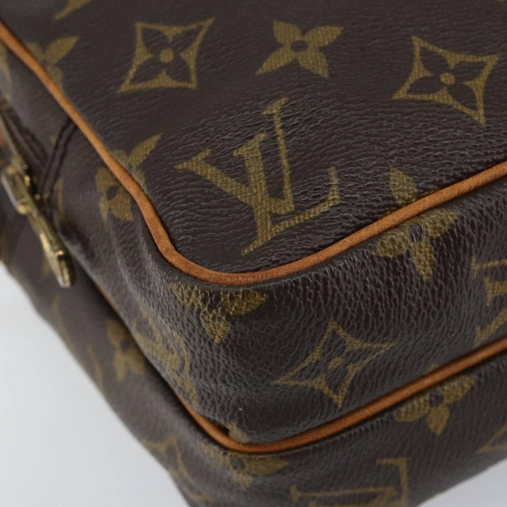 Louis Vuitton Amazone Bag Monogram Canvas Brown Canvas Shoulder Bag Bag (Pre-Owned)