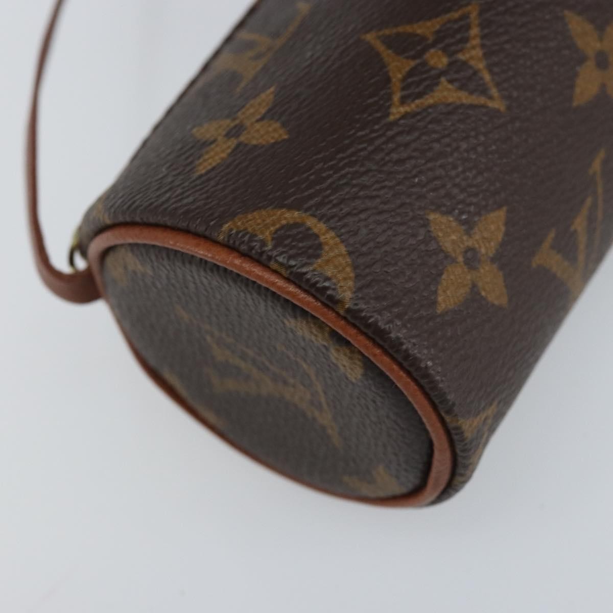 Louis Vuitton Papillon Pochette Monogram Canvas Brown Canvas Clutche & Pouche Bag (Pre-Owned)