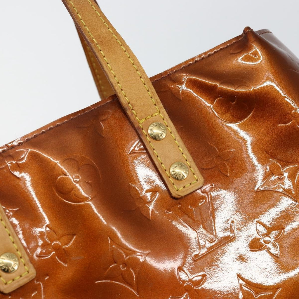 Louis Vuitton Reade Handbag Monogram Vernis Brown Patent_Leather Handbag (Pre-Owned)