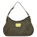 Louis Vuitton Thames Handbag Damier Brown Canvas Bag (Pre-Owned)