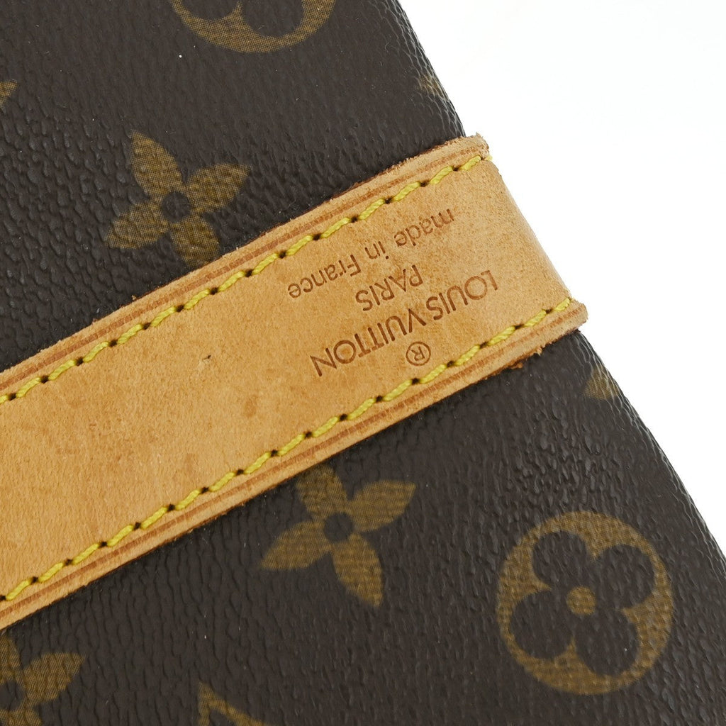 Louis Vuitton Keepall Bandouliere Bag Monogram Canvas Brown Canvas Travel Bag Bag (Pre-Owned)