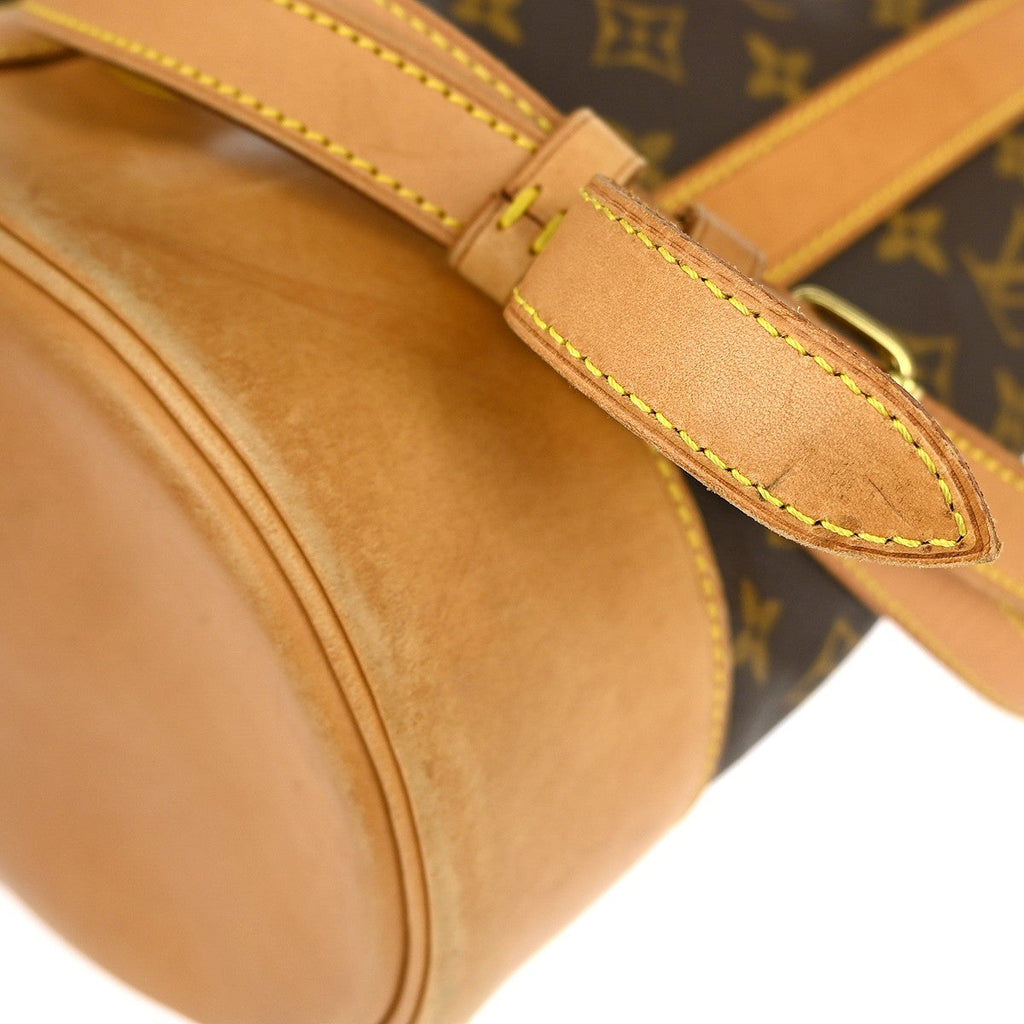 Louis Vuitton Randonnee Backpack Monogram Canvas Brown Canvas Shoulder Bag Bag (Pre-Owned)