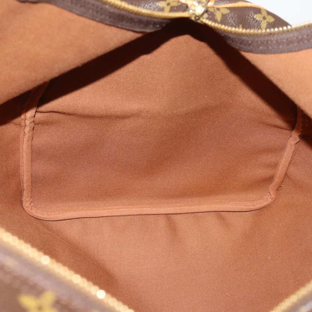 Louis Vuitton Keepall Bag Monogram Canvas Brown Canvas Travel Bag Bag (Pre-Owned)
