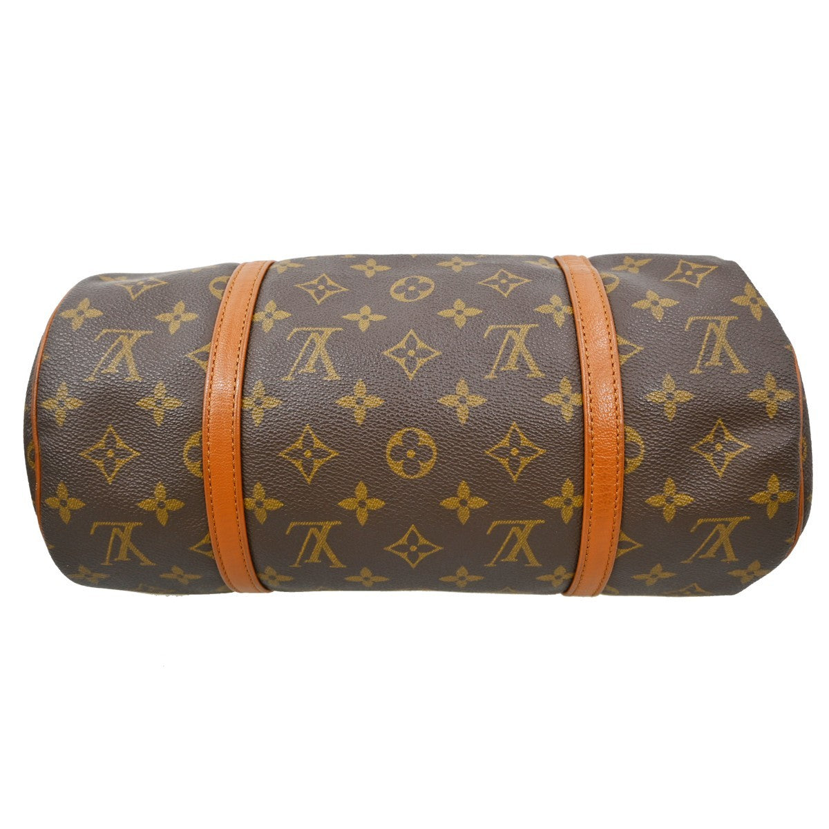 Louis Vuitton Papillon Handbag Monogram Canvas Brown Canvas Handbag (Pre-Owned)