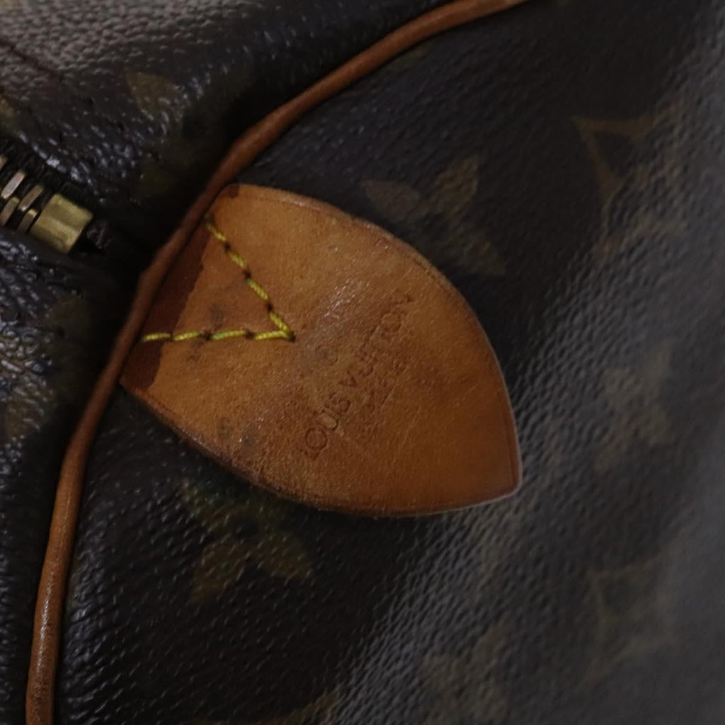 Louis Vuitton Keepall Bag Monogram Canvas Brown Canvas Travel Bag Bag (Pre-Owned)