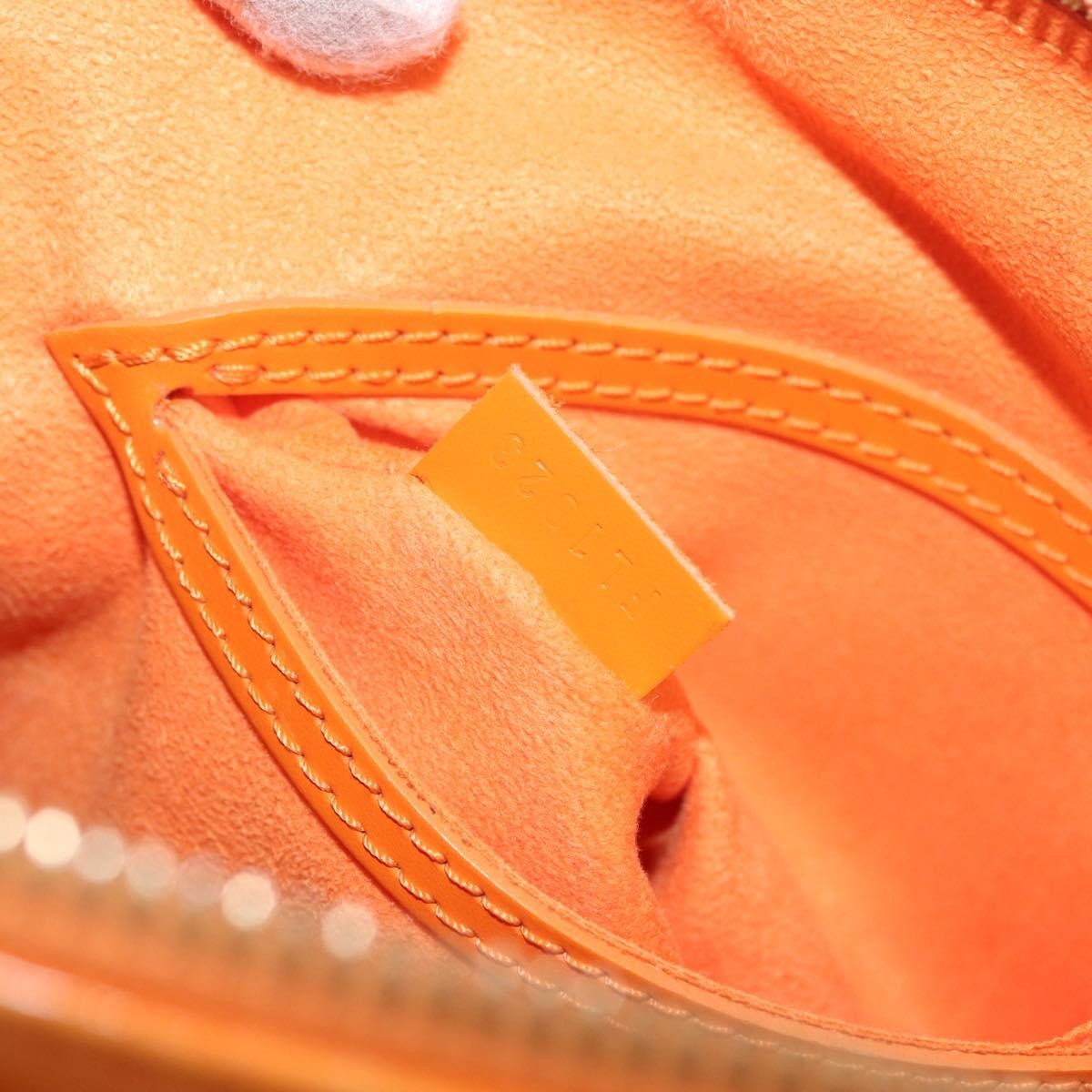 Louis Vuitton Alma Handbag Epi Leather Orange Leather Handbag (Pre-Owned)