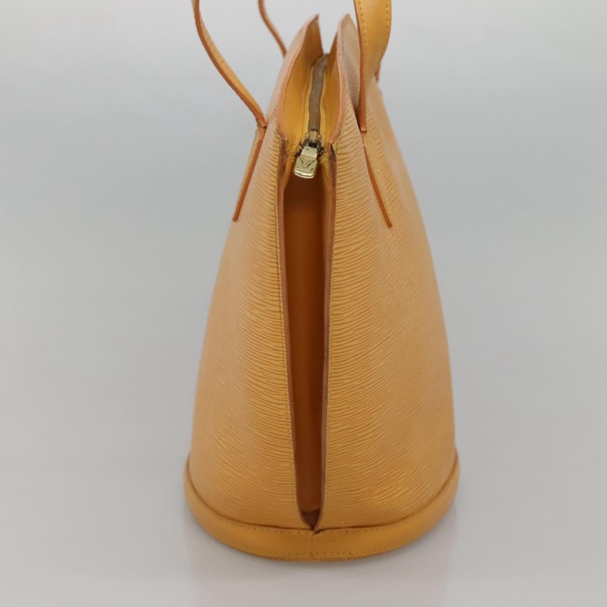Louis Vuitton Saint Jacques Handbag Epi Leather Yellow Leather Shoulder Bag Bag (Pre-Owned)