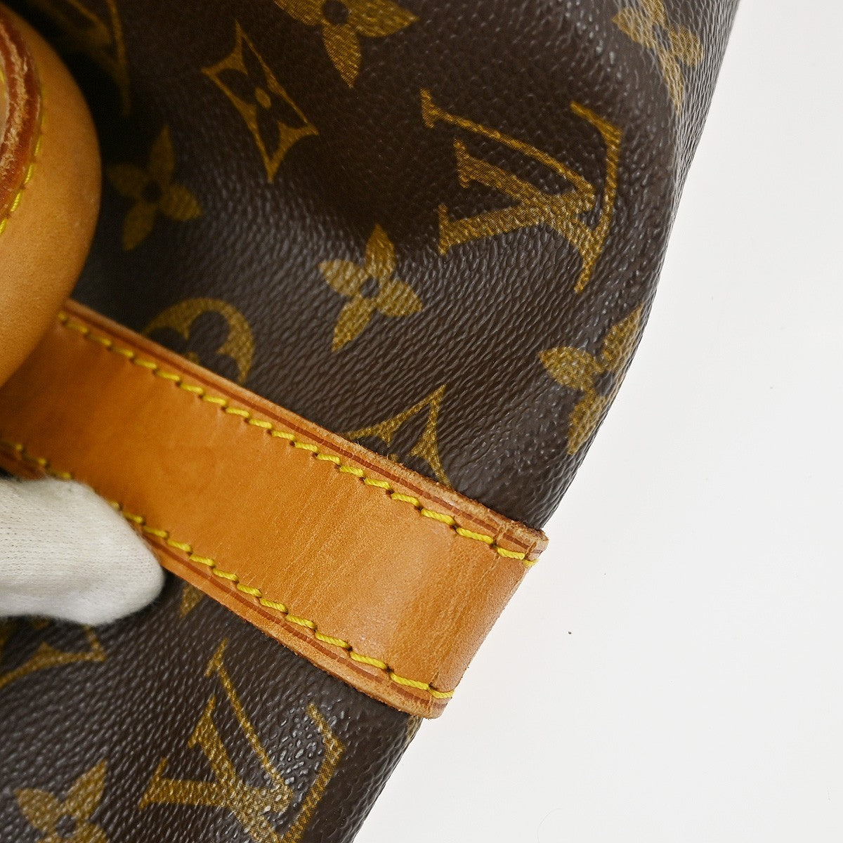 Louis Vuitton Keepall Bag Monogram Canvas Brown Canvas Travel Bag Bag (Pre-Owned)