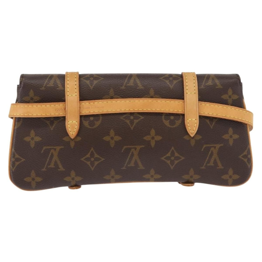 Louis Vuitton Marelle Waist Bag Monogram Canvas Brown Canvas Clutche & Pouche Bag (Pre-Owned)