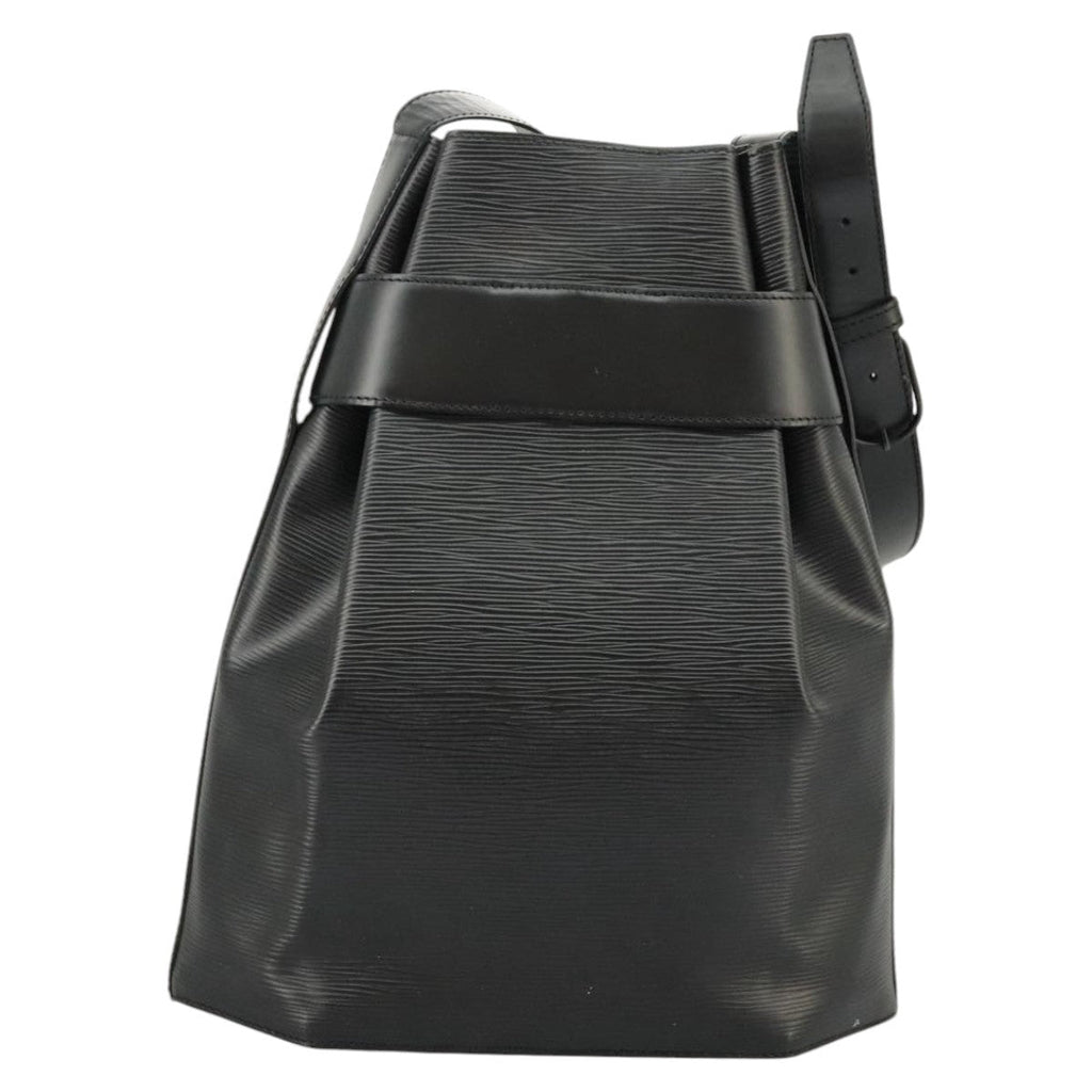 Louis Vuitton Vintage Sac D'epaule Handbag Epi Leather Black Leather Shoulder Bag Bag (Pre-Owned)