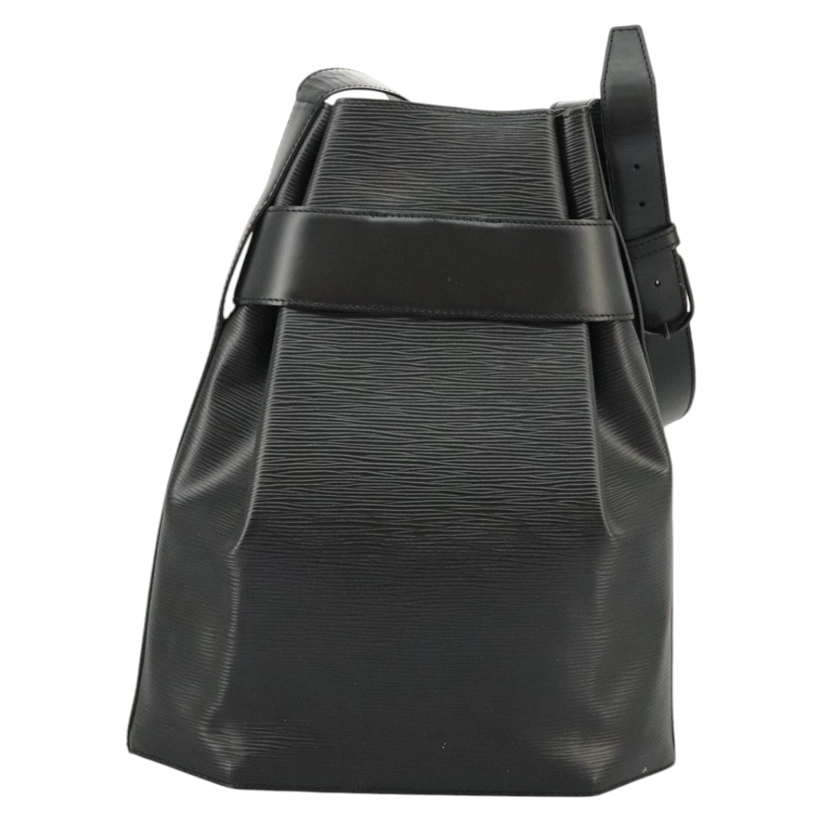 Louis Vuitton Vintage Sac D'epaule Handbag Epi Leather Black Leather Shoulder Bag Bag (Pre-Owned)