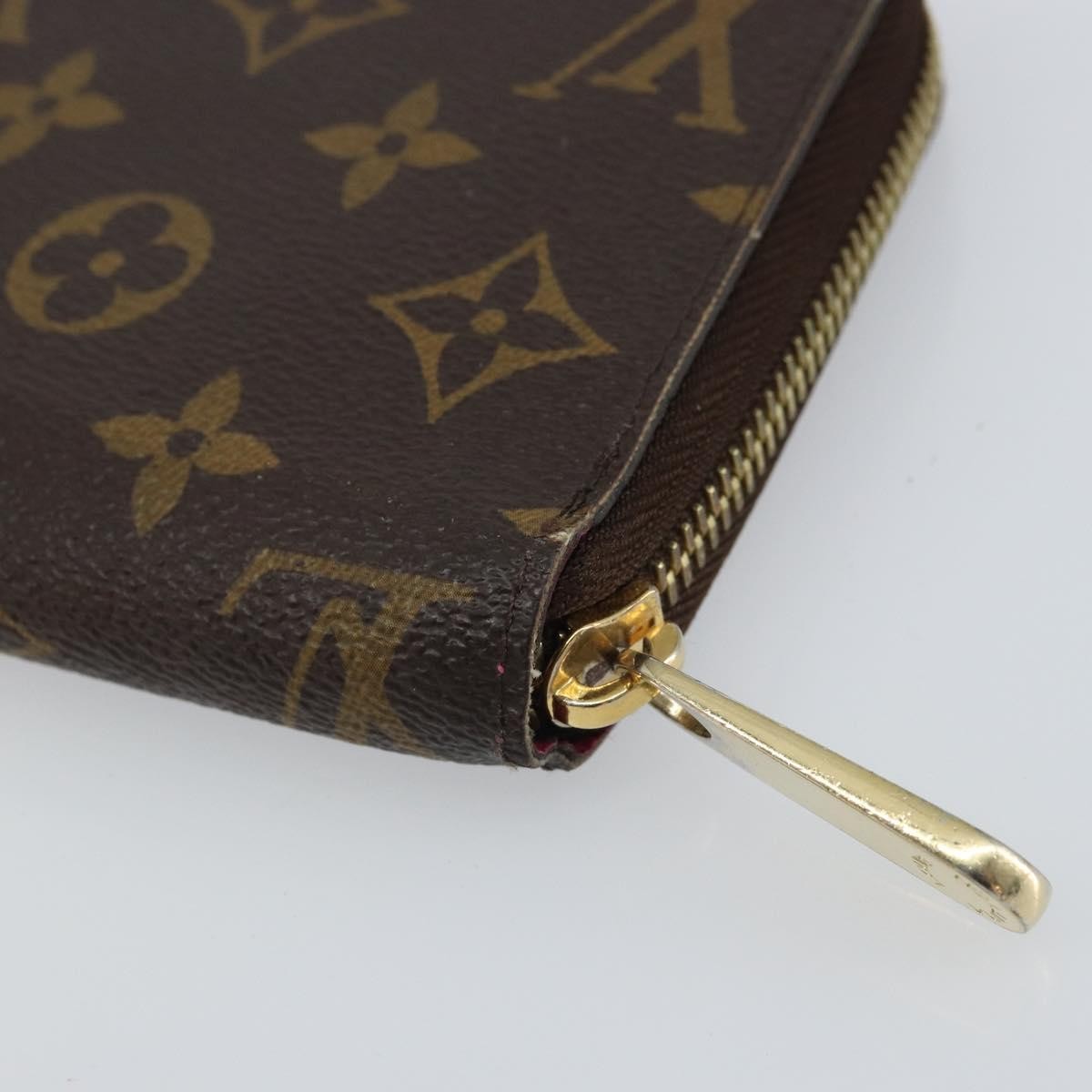 Louis Vuitton Zippy Wallet Canvas Brown Canvas Wallets Accessory (Pre-Owned)