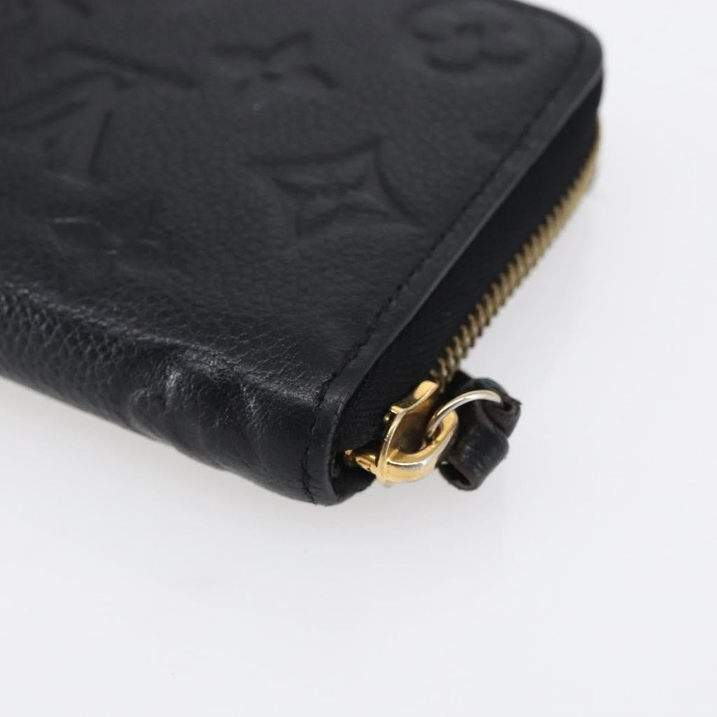 Louis Vuitton Portefeuille Zippy Monogramme Empreinte Monogramme Empreinte Black Leather Wallets Accessory (Pre-Owned)