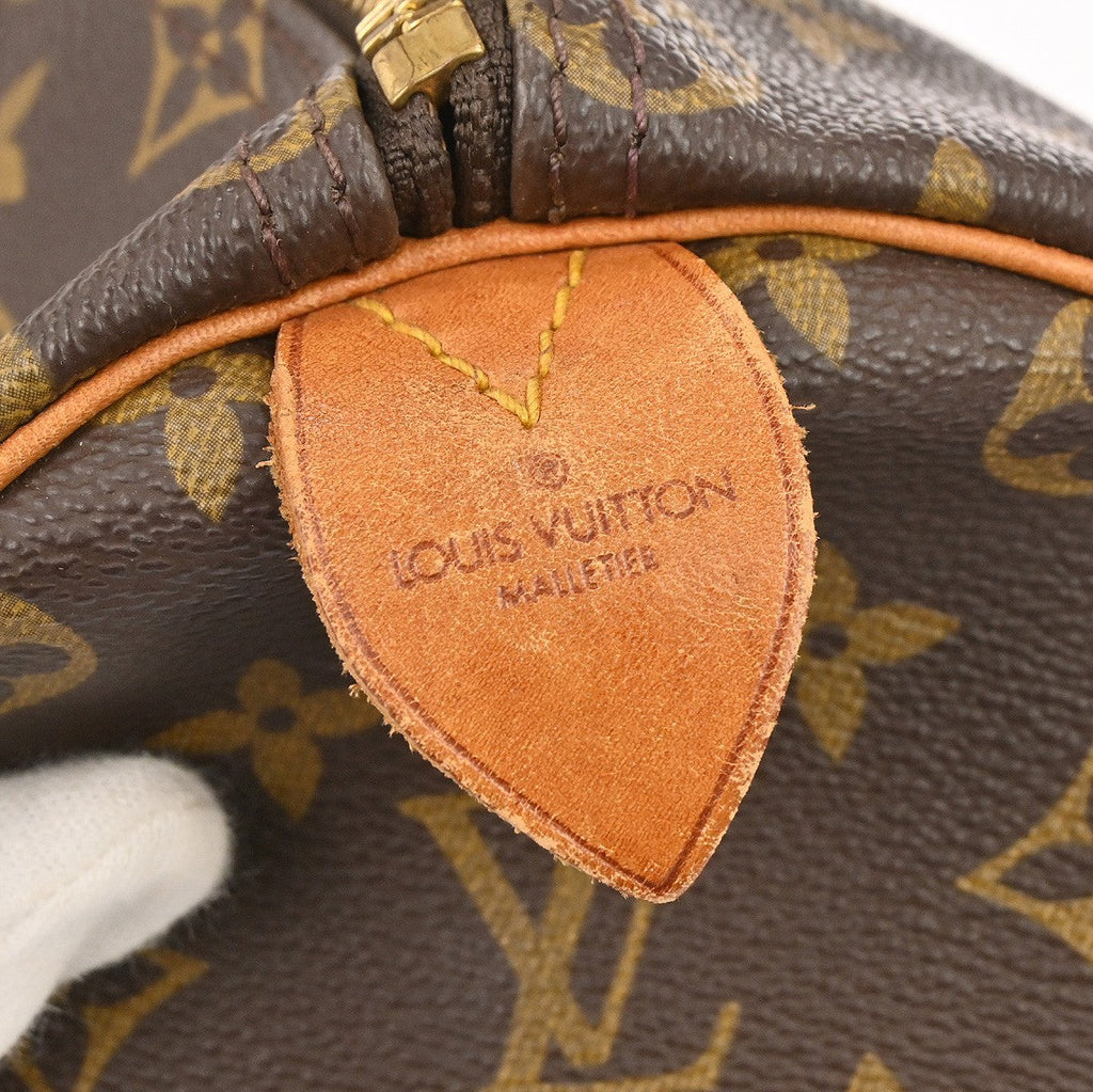Louis Vuitton Keepall Bag Monogram Canvas Brown Canvas Travel Bag Bag (Pre-Owned)