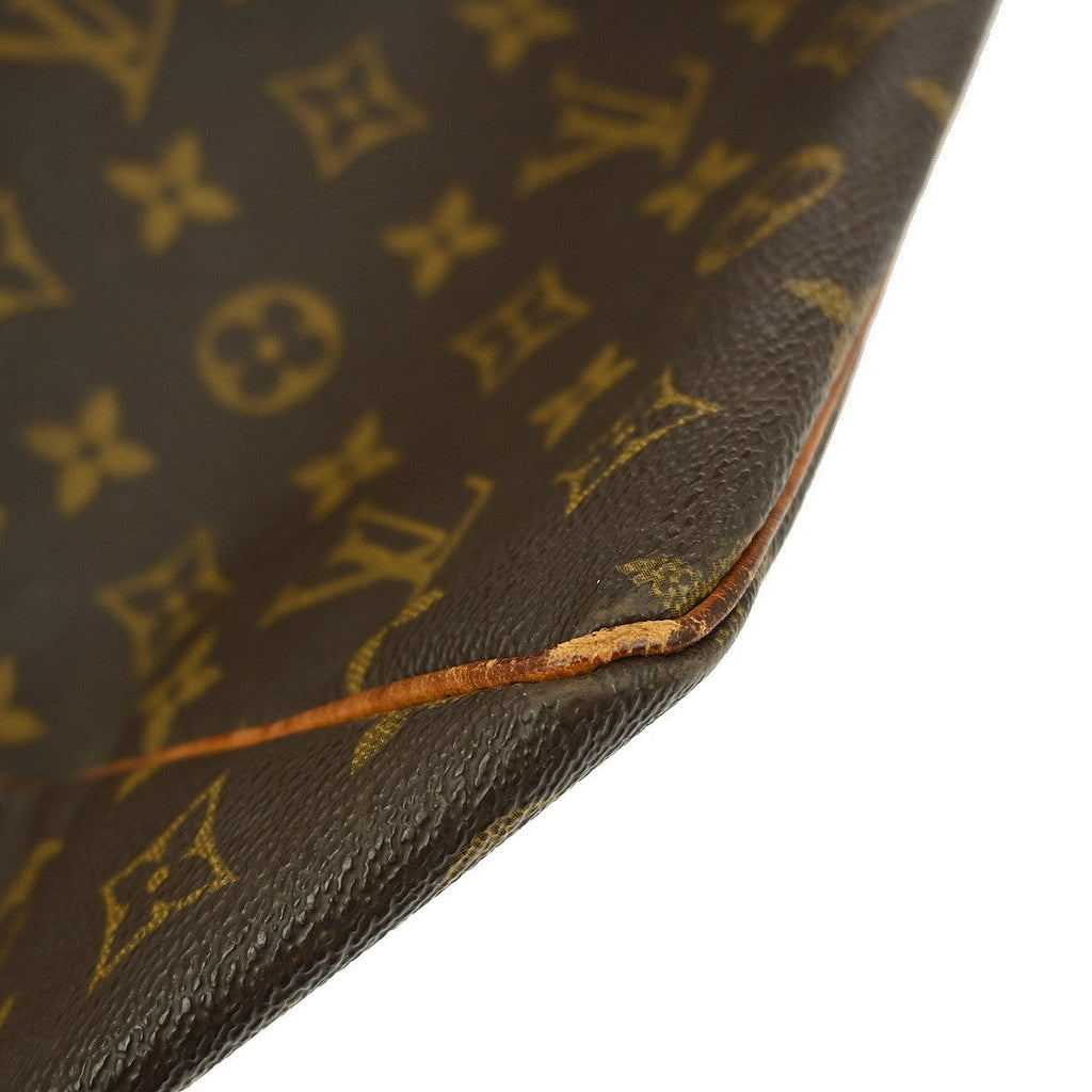 Louis Vuitton Keepall Bag Monogram Canvas Brown Canvas Travel Bag Bag (Pre-Owned)