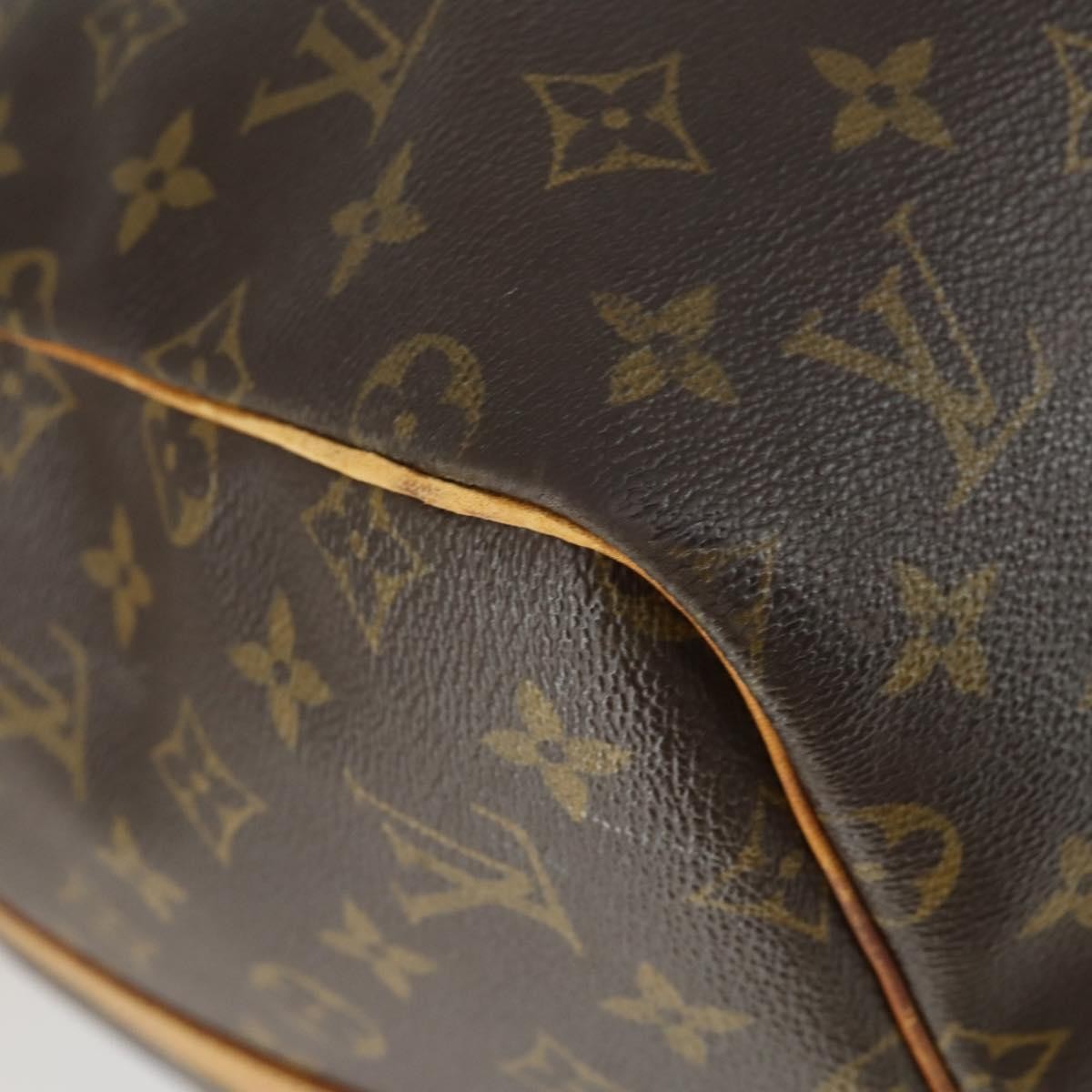 Louis Vuitton Keepall Bandouliere Bag Monogram Canvas Brown Canvas Travel Bag Bag (Pre-Owned)