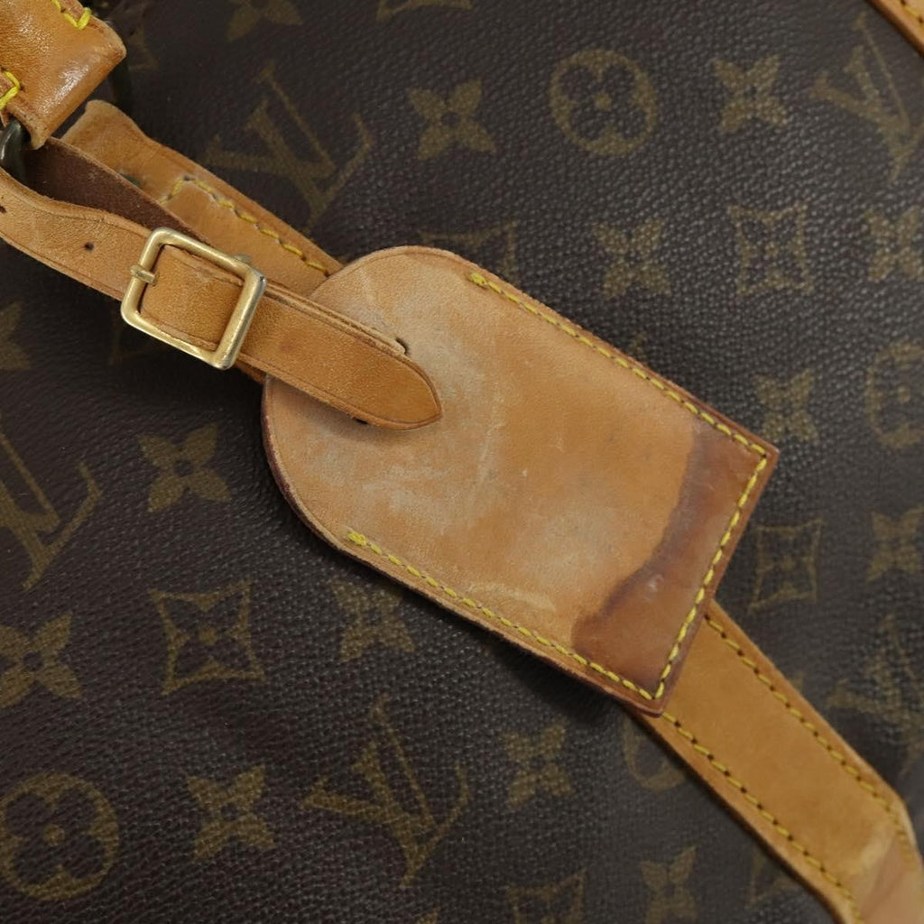 Louis Vuitton Keepall Bag Monogram Canvas Brown Canvas Travel Bag Bag (Pre-Owned)