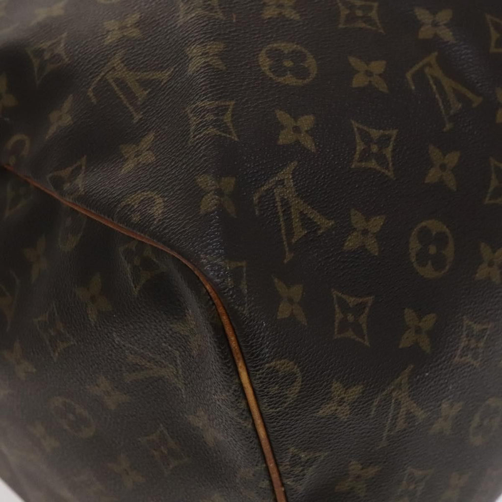 Louis Vuitton Keepall Bag Monogram Canvas Brown Canvas Travel Bag Bag (Pre-Owned)