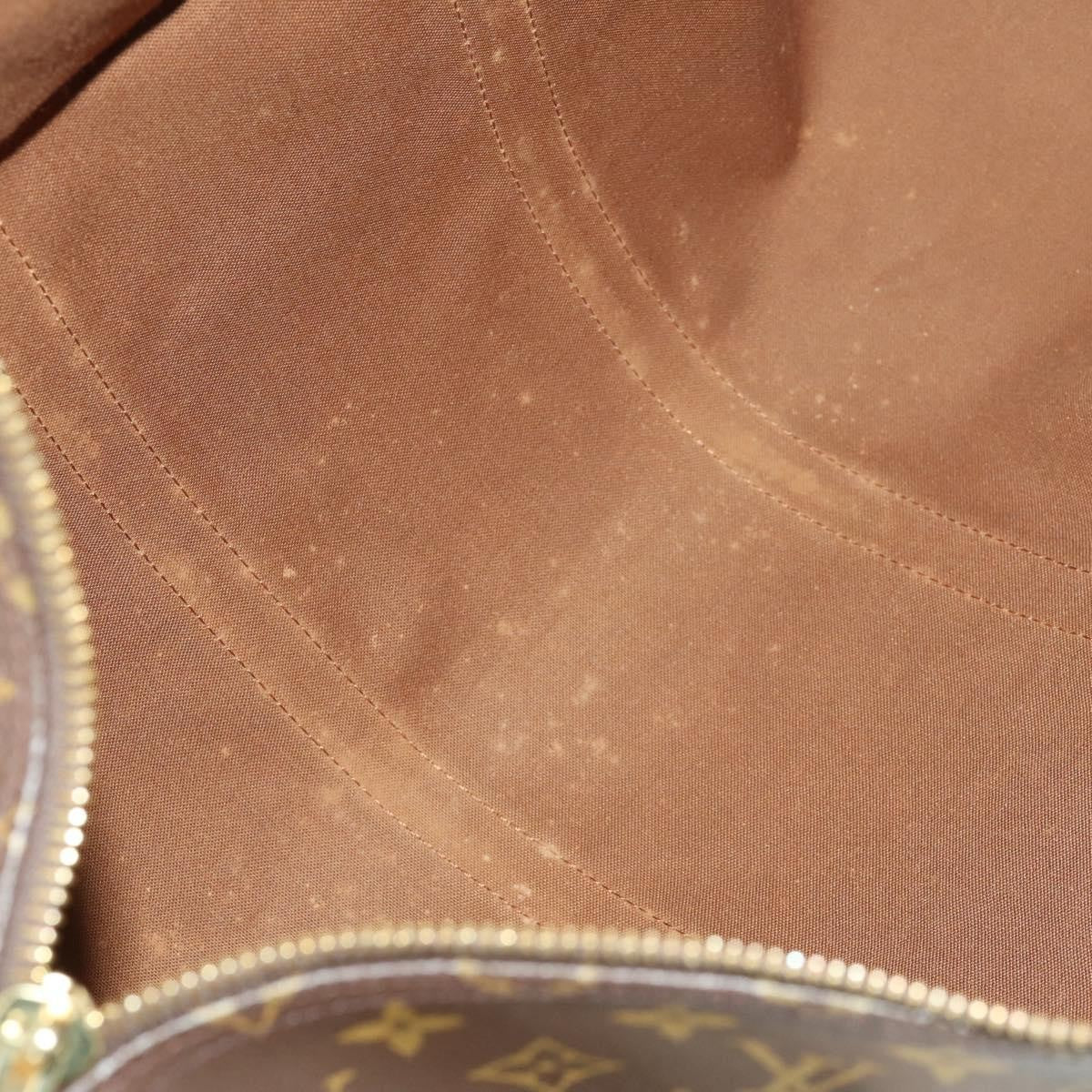 Louis Vuitton Keepall Bag Monogram Canvas Brown Canvas Travel Bag Bag (Pre-Owned)