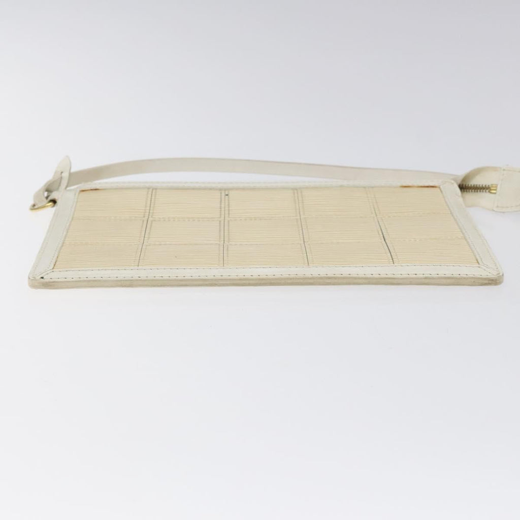 Louis Vuitton Delmonico Pochette Stretch Epi Leather Beige Leather Clutche & Pouche Bag (Pre-Owned)