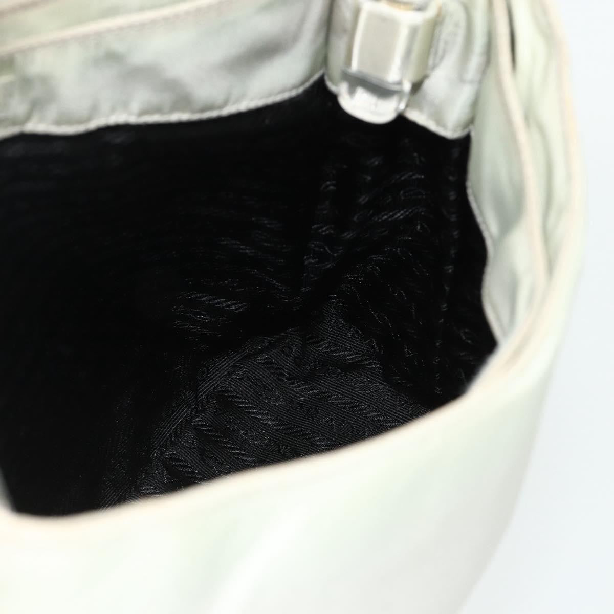 Prada Resin Handle Shoulder Bag Tessuto Clear Nylon Shoulder Bag Bag (Pre-Owned)