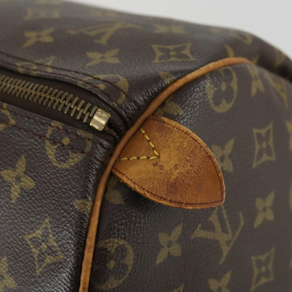 Louis Vuitton Keepall Bag Monogram Canvas Brown Canvas Travel Bag Bag (Pre-Owned)