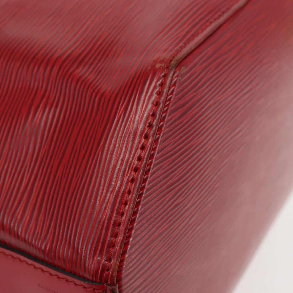 Louis Vuitton Vintage Sac D'epaule Handbag Epi Leather Red Leather Shoulder Bag Bag (Pre-Owned)