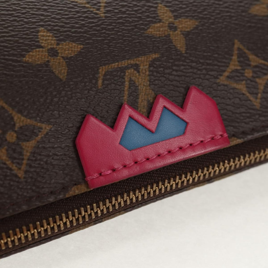 Louis Vuitton Pochette Accessoires Nm Limited Edition Totem Monogram Canvas Brown Canvas Clutche & Pouche Bag (Pre-Owned)