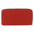 Louis Vuitton Portefeuille Zippy Monogramme Empreinte Monogramme Empreinte Orange Leather Wallets Accessory (Pre-Owned)