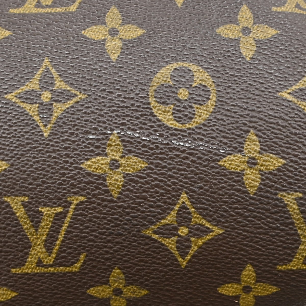 Louis Vuitton Keepall Bag Monogram Canvas Brown Canvas Travel Bag Bag (Pre-Owned)
