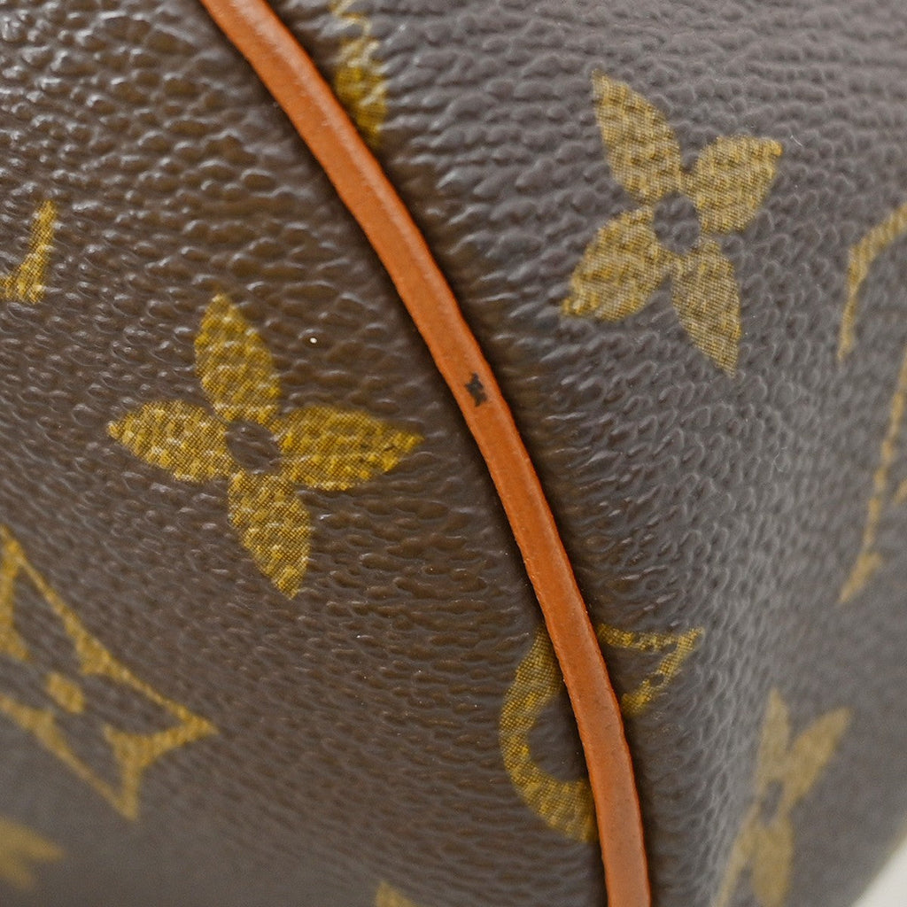 Louis Vuitton Papillon Handbag Monogram Canvas Brown Canvas Handbag (Pre-Owned)