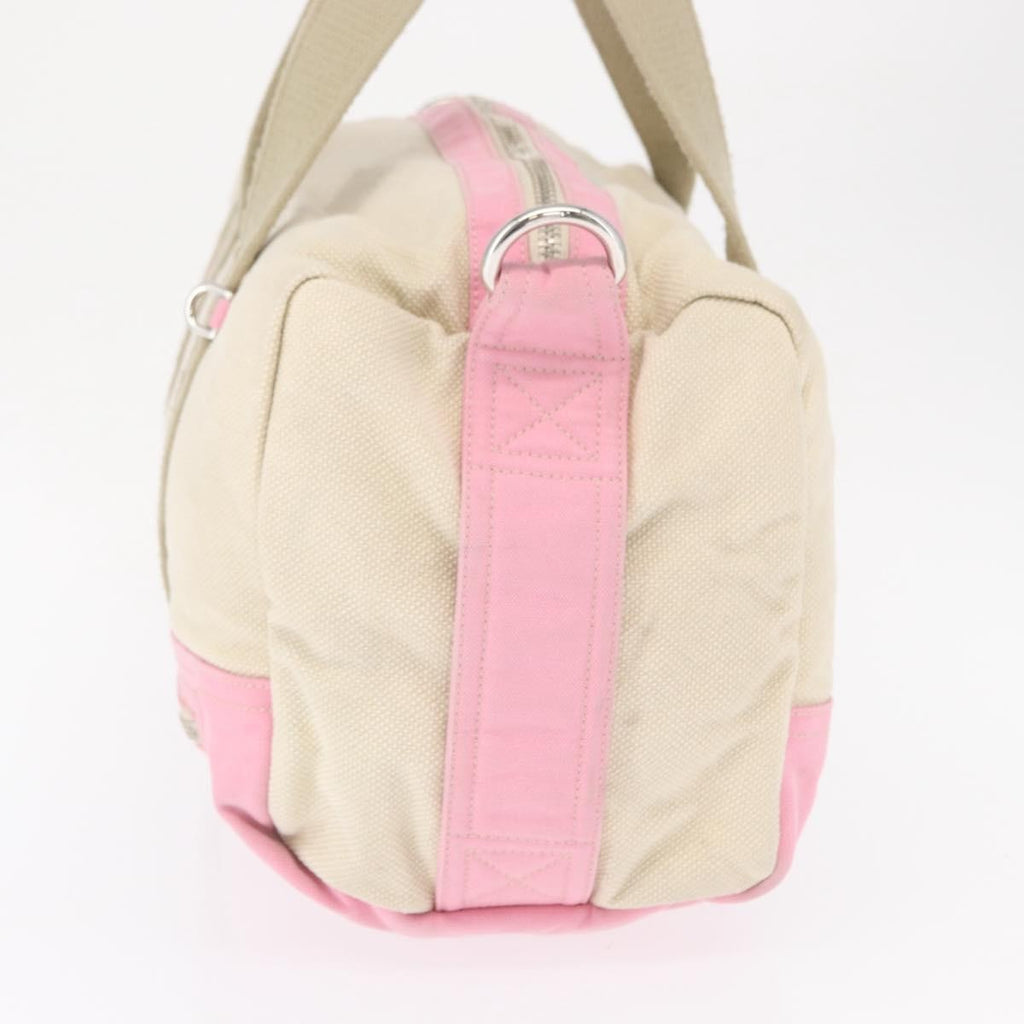 Chanel Sport Line Boston Ba Canvas Pink Canvas Travel Bag Bag (Pre-Owned)