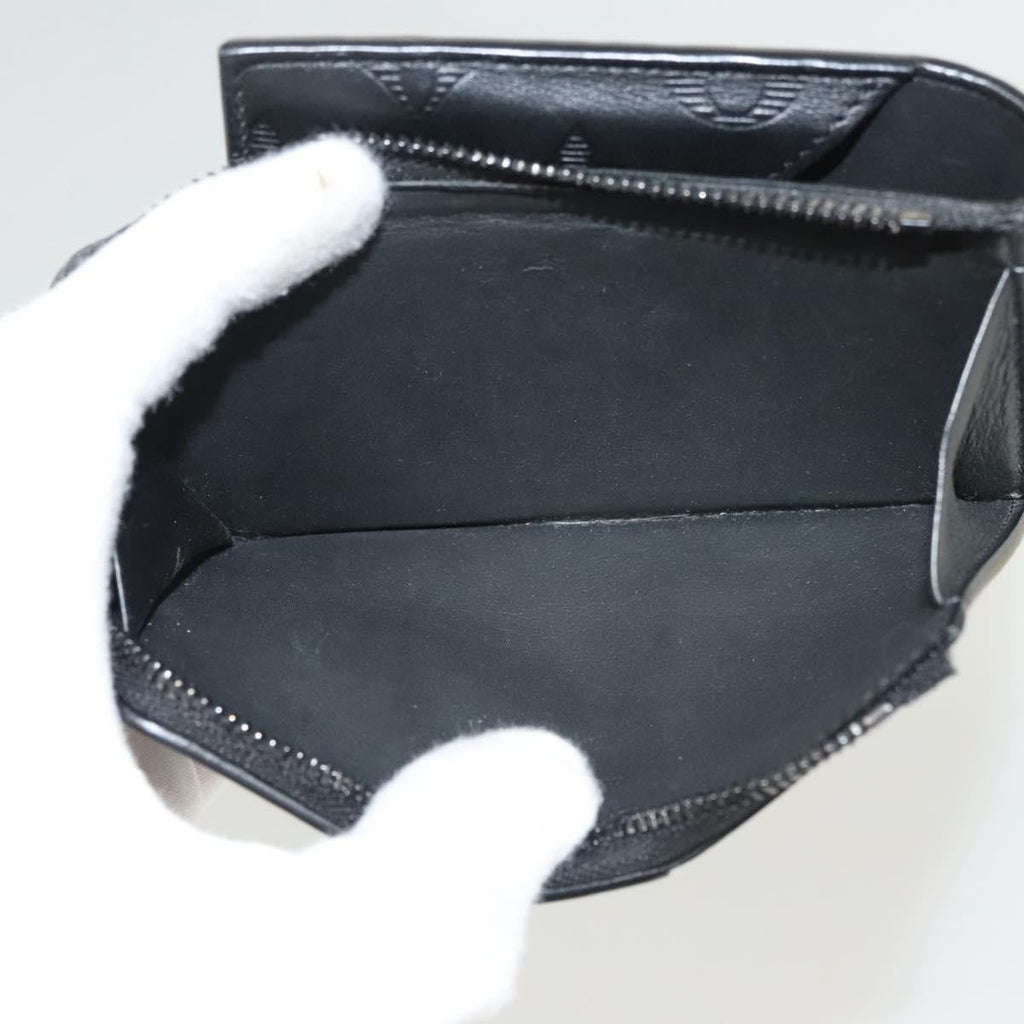 Louis Vuitton Hybrid Wallet Monogram Shadow Leather Black Leather Wallets Accessory (Pre-Owned)