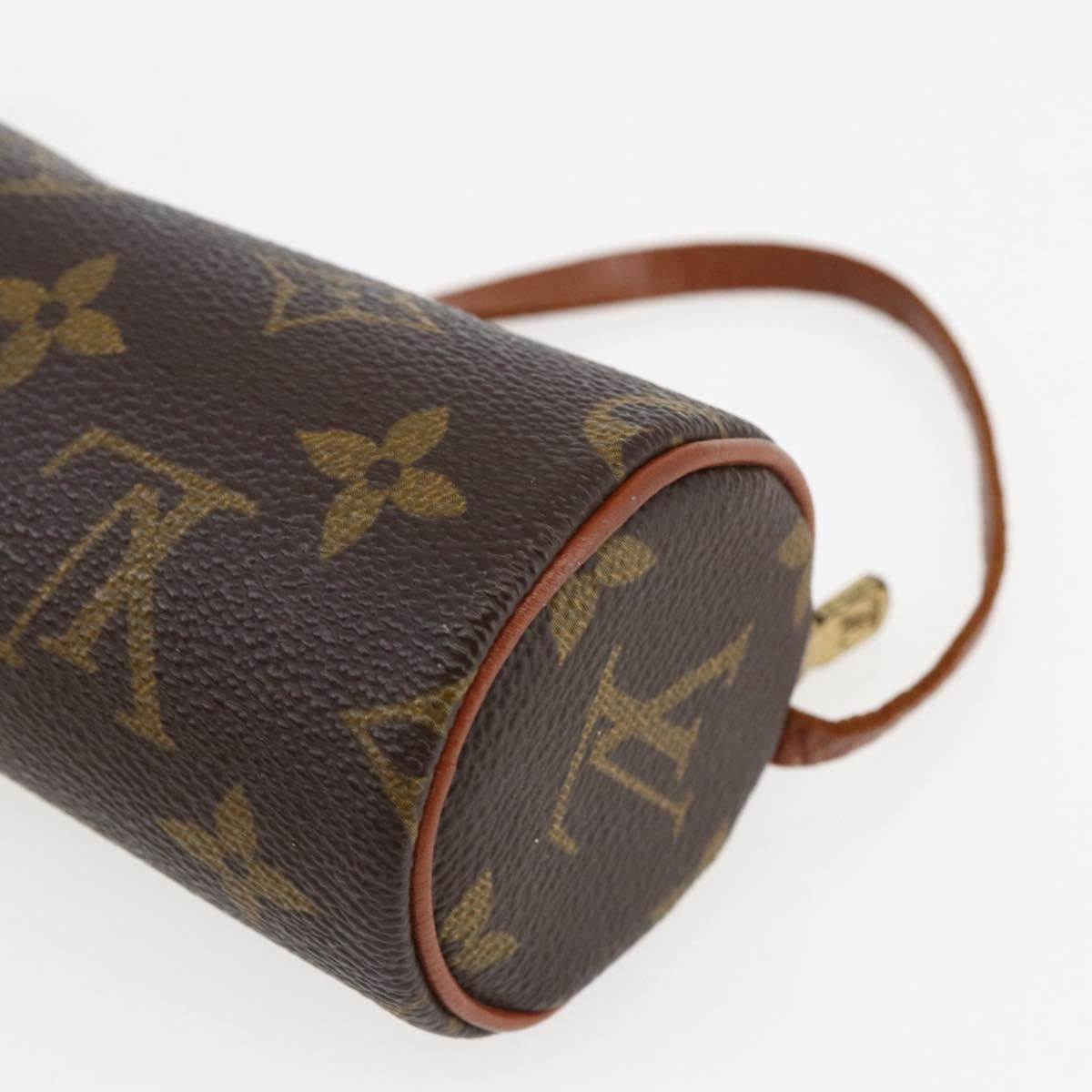 Louis Vuitton Papillon Pochette Monogram Canvas Brown Canvas Clutche & Pouche Bag (Pre-Owned)