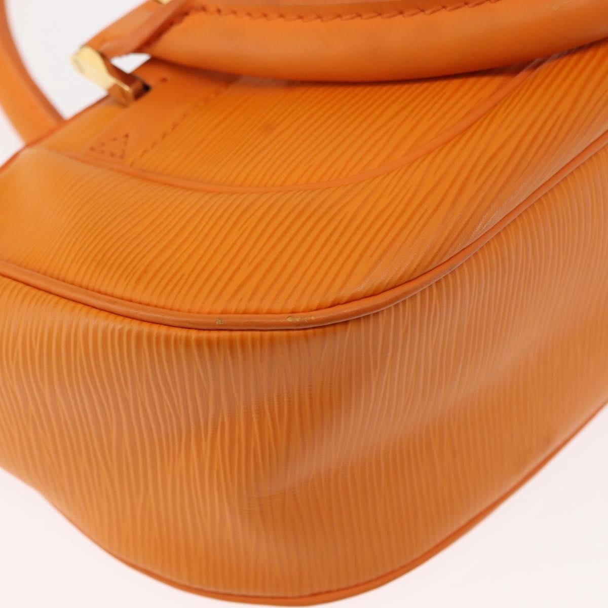 Louis Vuitton Danura Handbag Epi Orange Leather Handbag (Pre-Owned)