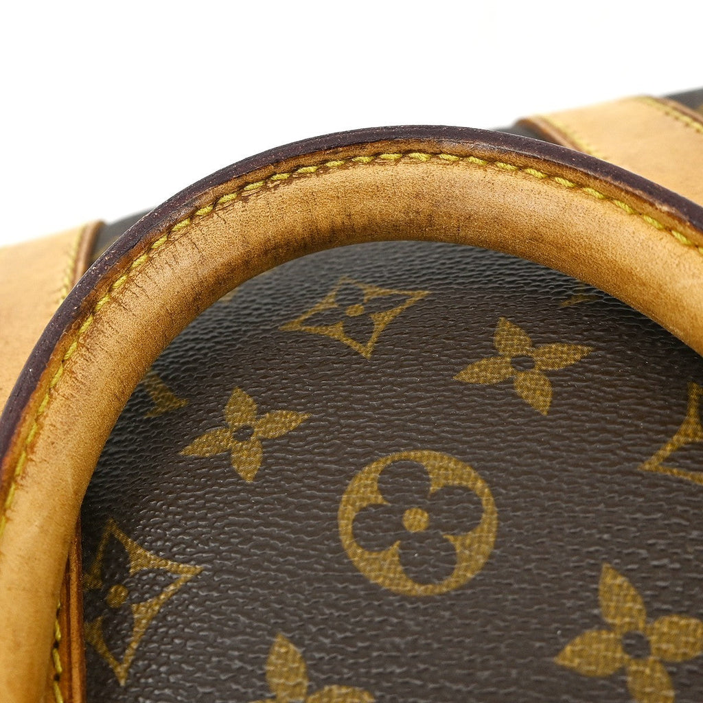 Louis Vuitton Keepall Bag Monogram Canvas Brown Canvas Travel Bag Bag (Pre-Owned)