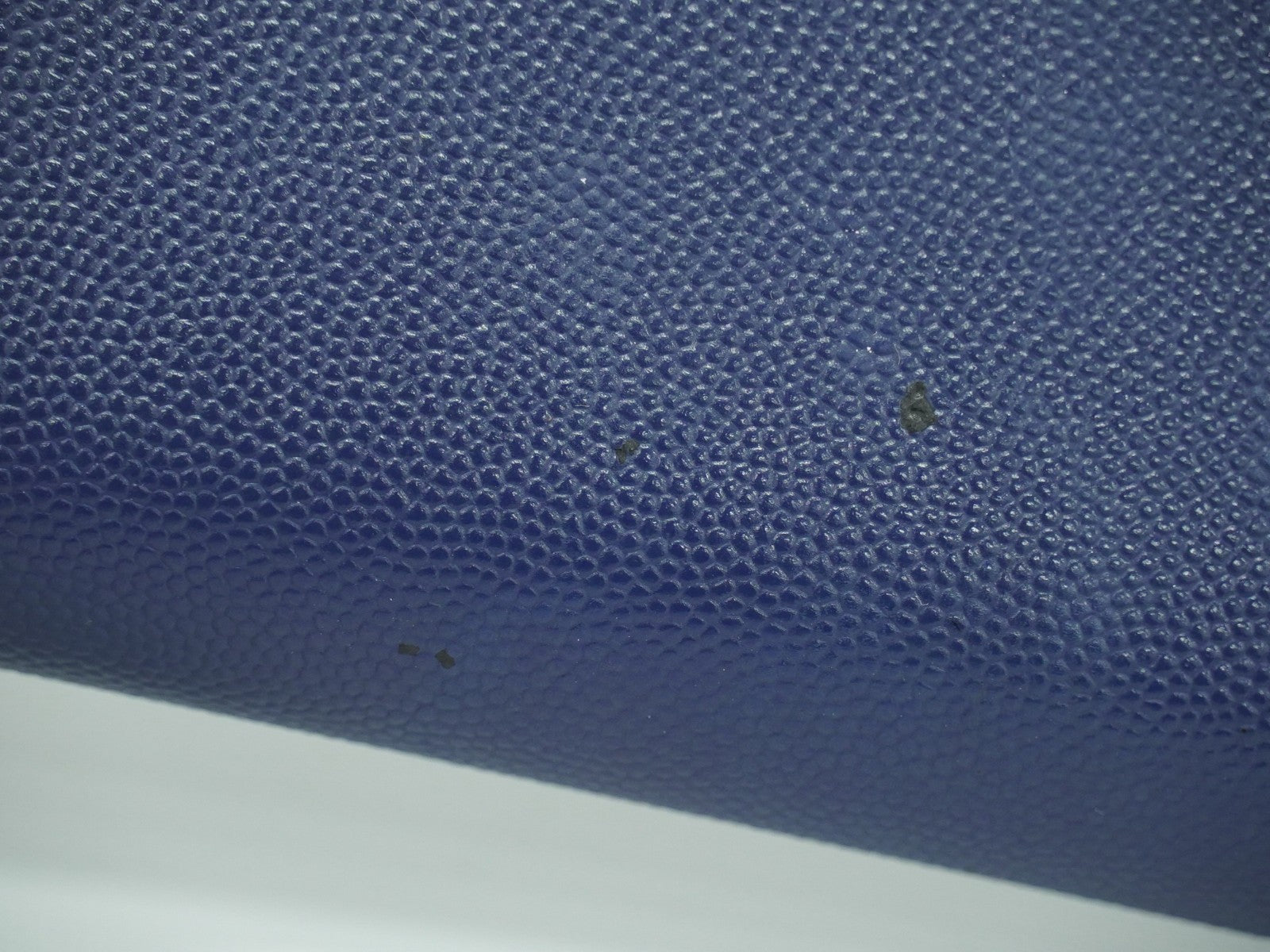 Chanel Deauville Flap Wallet Caviar Navy Leather Wallets Accessory (Pre-Owned)