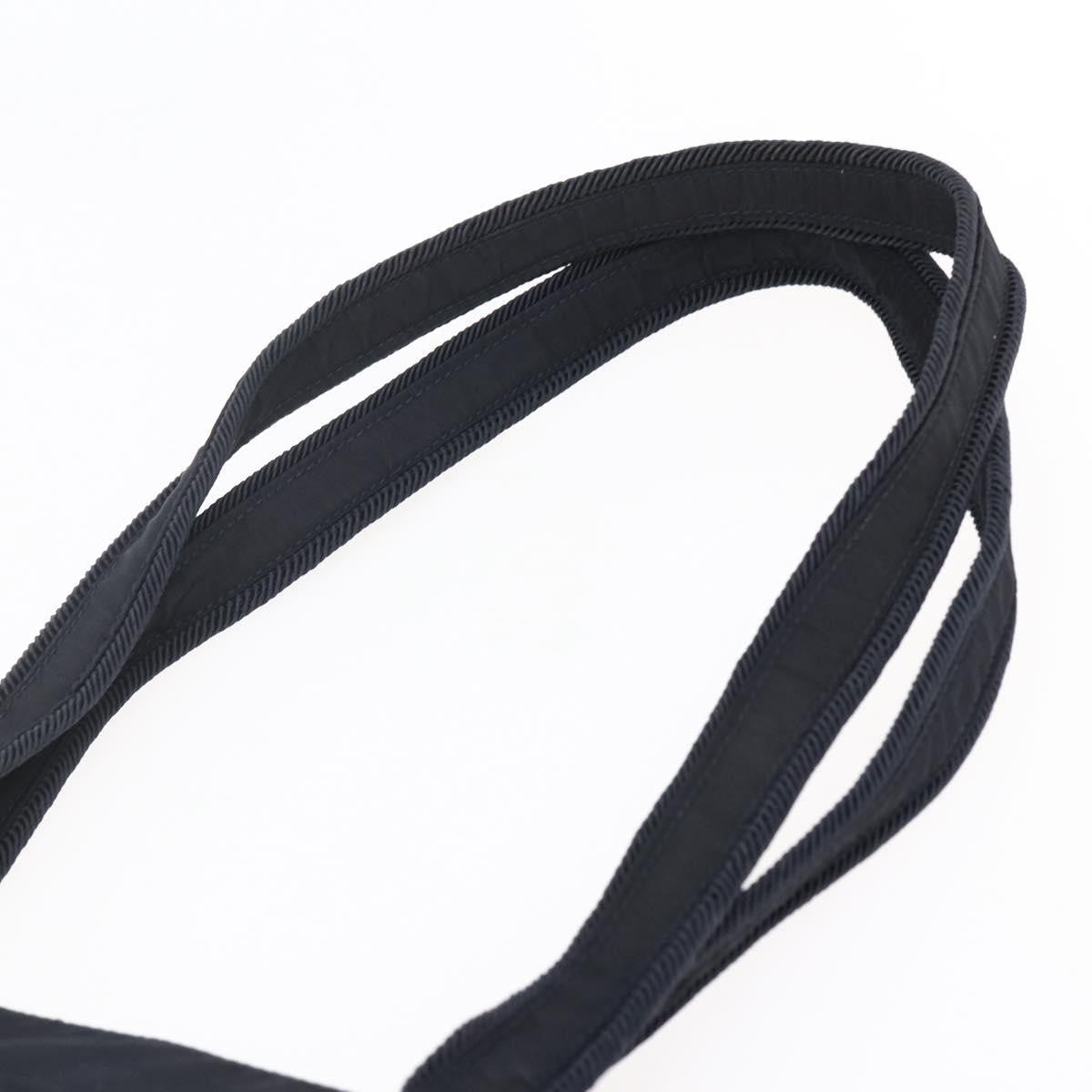 Prada Front Pocket Zip Tote Tessuto Black Nylon Tote Bag Bag (Pre-Owned)