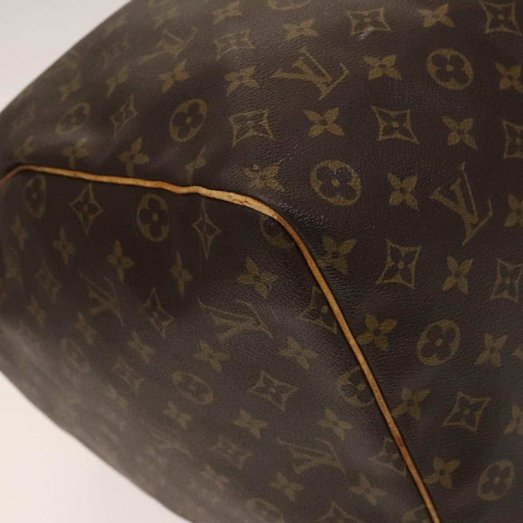 Louis Vuitton Keepall Bag Monogram Canvas Brown Canvas Travel Bag Bag (Pre-Owned)