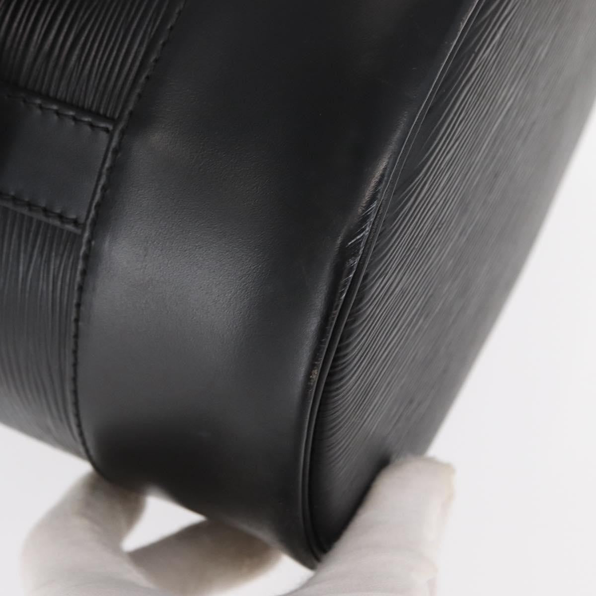 Louis Vuitton Randonnee Backpack Epi Leather Black Leather Shoulder Bag Bag (Pre-Owned)