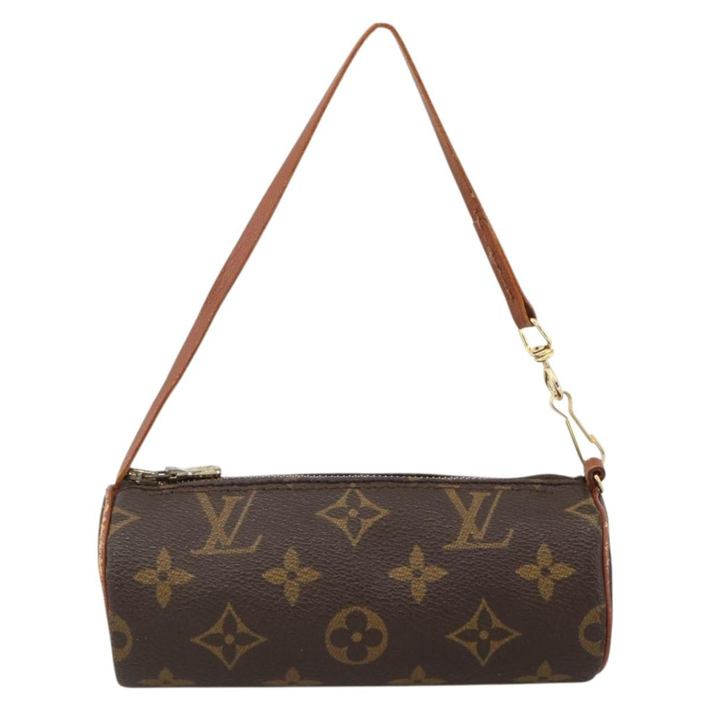 Louis Vuitton Papillon Pochette Monogram Canvas Brown Canvas Clutche & Pouche Bag (Pre-Owned)