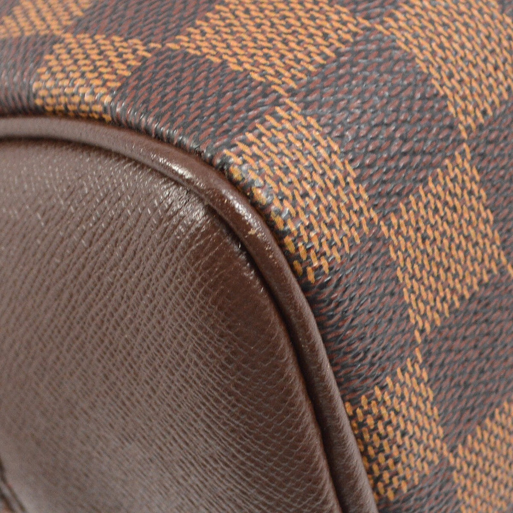Louis Vuitton Brera Handbag Damier Brown Canvas Handbag (Pre-Owned)
