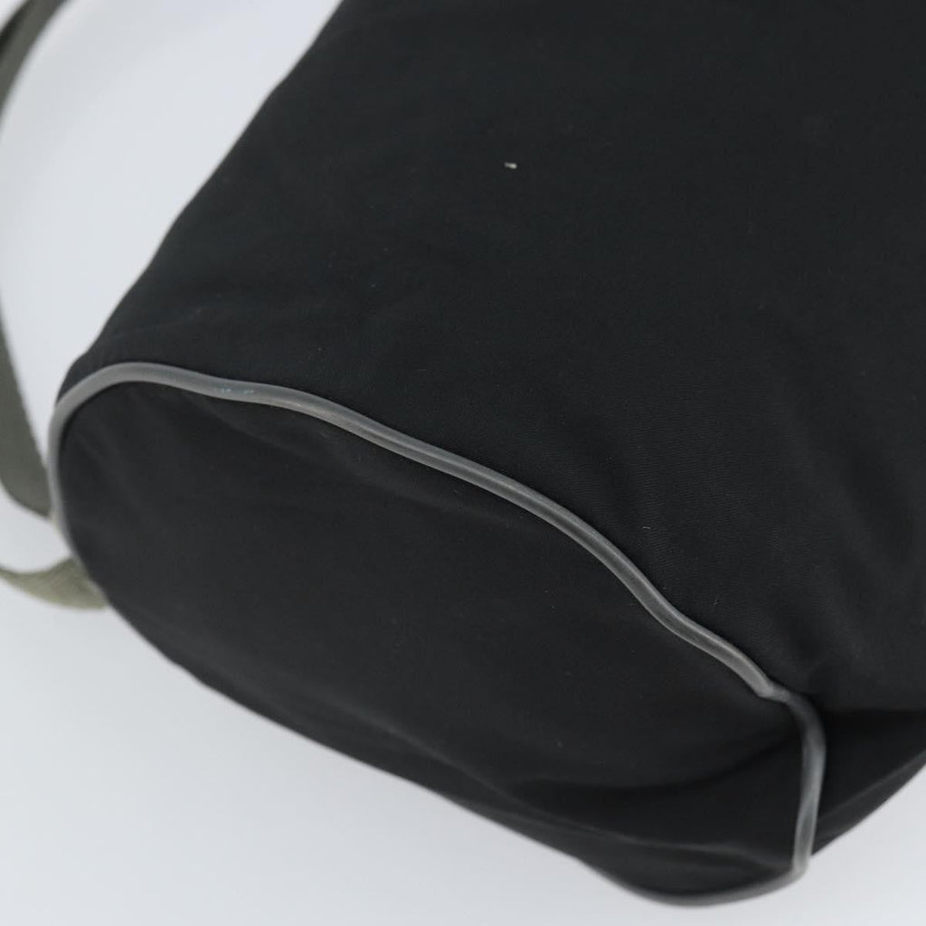 Prada Vintage Sport Shoulder Bag Nylon Black Nylon Shoulder Bag Bag (Pre-Owned)