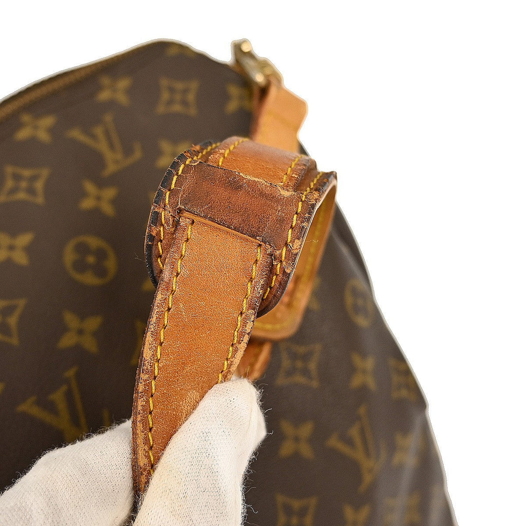 Louis Vuitton Keepall Bandouliere Bag Monogram Canvas Brown Canvas Travel Bag Bag (Pre-Owned)