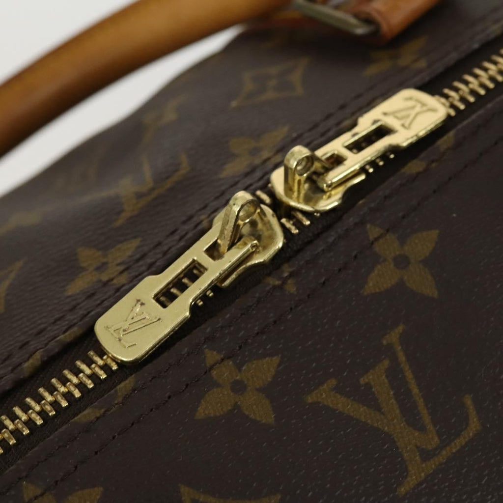 Louis Vuitton Keepall Bag Monogram Canvas Brown Canvas Travel Bag Bag (Pre-Owned)