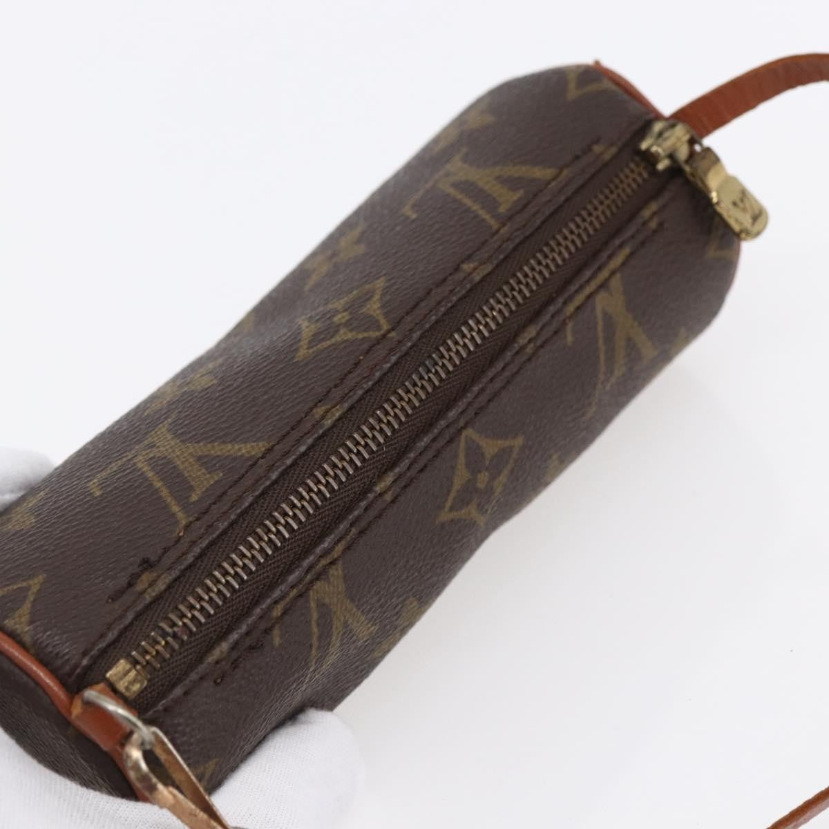 Louis Vuitton Papillon Pochette Monogram Canvas Brown Canvas Clutche & Pouche Bag (Pre-Owned)