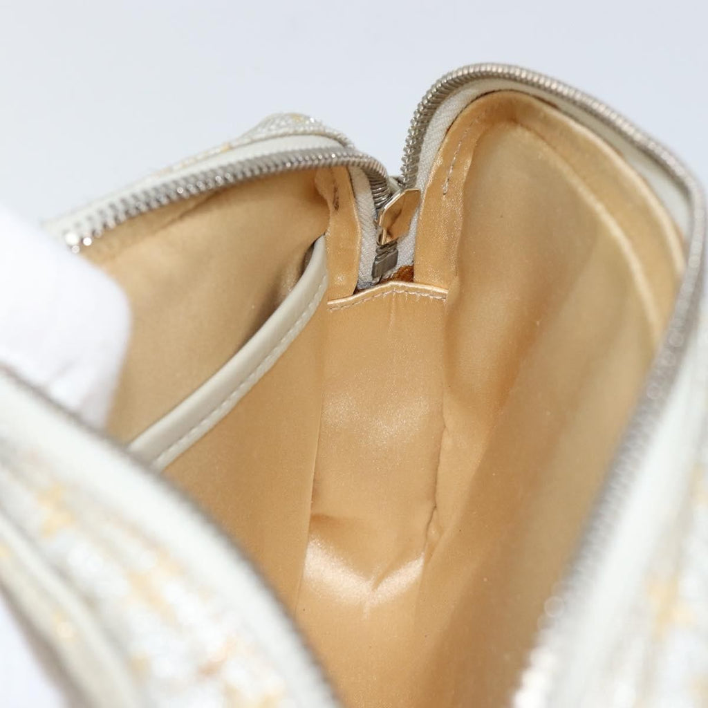 Louis Vuitton Mckenna Shoulder Bag Mini Lin Gold Canvas Bag (Pre-Owned)