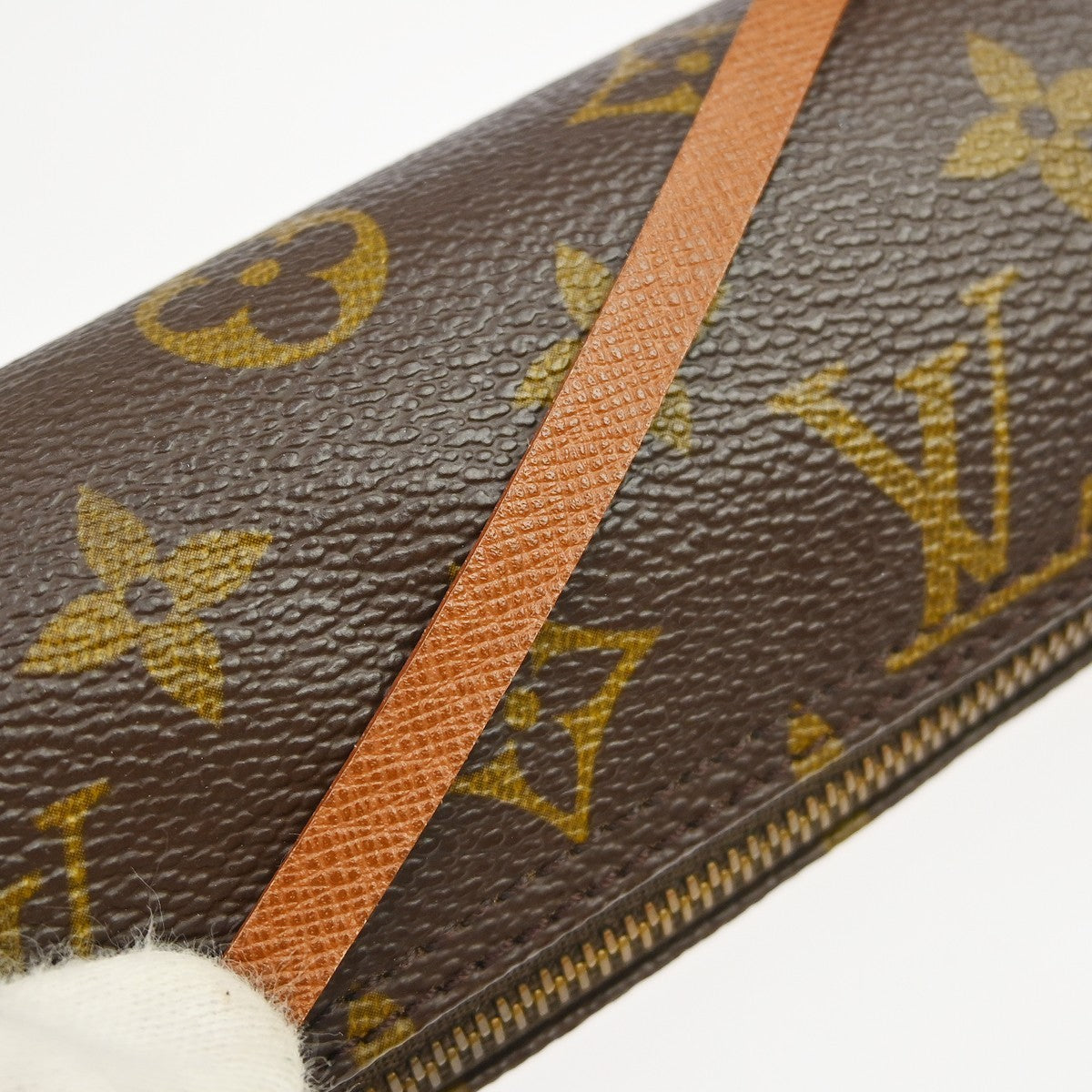 Louis Vuitton Papillon Pochette Monogram Canvas Brown Canvas Clutche & Pouche Bag (Pre-Owned)