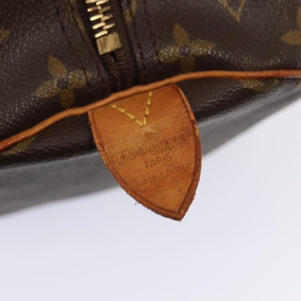 Louis Vuitton Keepall Bag Monogram Canvas Brown Canvas Travel Bag Bag (Pre-Owned)