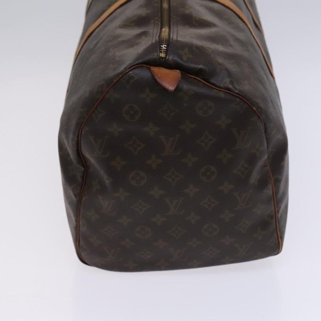 Louis Vuitton Keepall Bag Monogram Canvas Brown Canvas Travel Bag Bag (Pre-Owned)